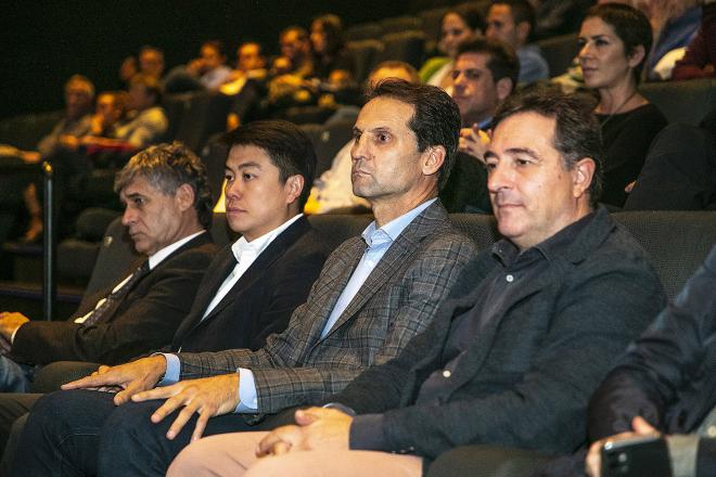 Giner en la presentación de la Asociación de Futbolistas del Valencia CF (Foto: Lázaro de la Peña / Val