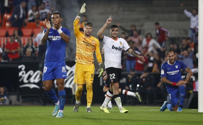 El Sevilla quitaría la cuarta plaza Champions al Valencia CF si se impusiera el coeficiente UEFA (Foto: David González).