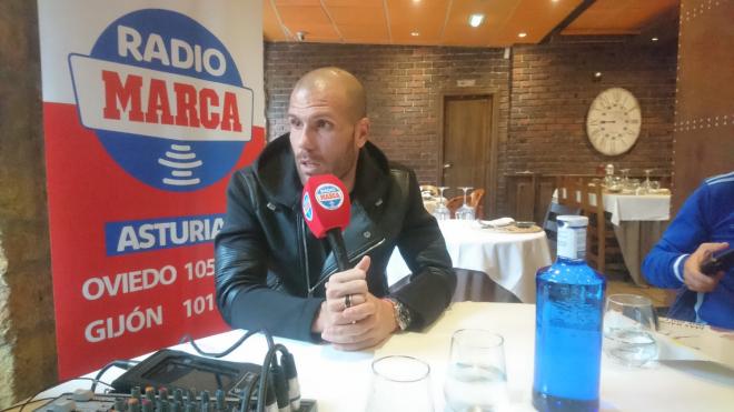 Alfredo Ortuño, en los micrófonos de Radio Marca.
