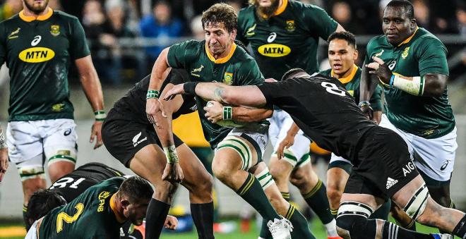 Los Springboks de Sudáfrica quieren volver a ser campeones del Mundo de rugby.