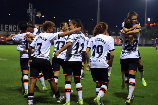 Alegría del Valencia CF Femenino (Foto: Juan Catalán)
