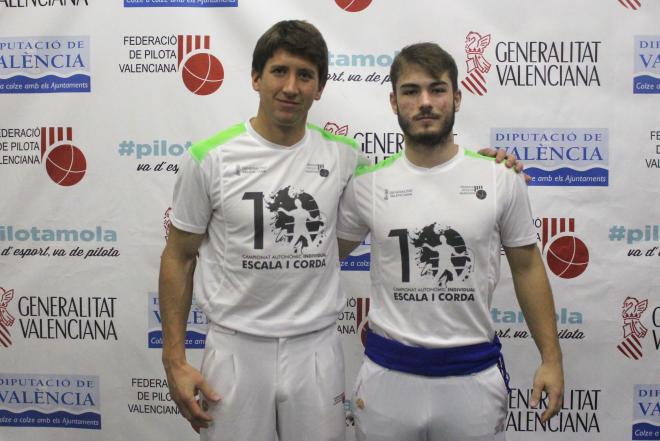 Final Individual d'Escala i Corda enfronta a Pablo i Jesús