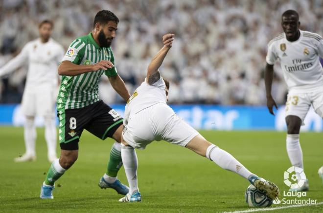 Imagen del duelo entre Betis y Real Madrid (Foto: LaLiga).