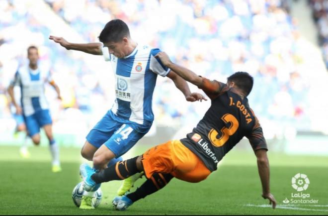 Acción del partido (Foto: LaLiga).