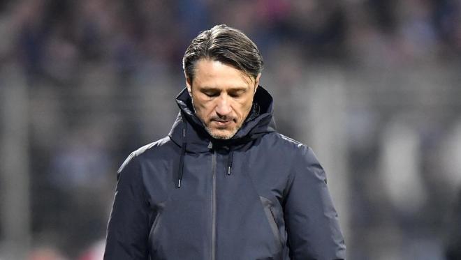 Kovac, durante un encuentro con el Bayern.