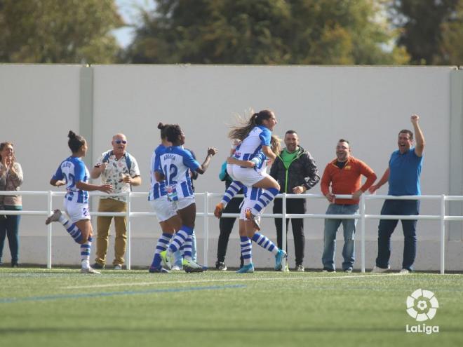 El Sporting de Huelva culmina la remontada ante el Valencia CF Femenino (Foto: LaLiga)