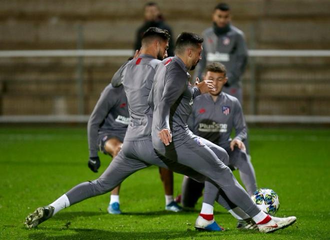 Entrenamiento del Atlético de Madrid (Foto: Atleti).