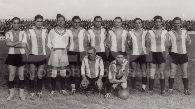 Jugadores del Deportivo en el año 1939 (Foto:RCD)