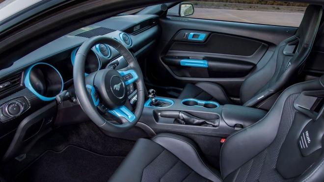 Mustang Lithium interior