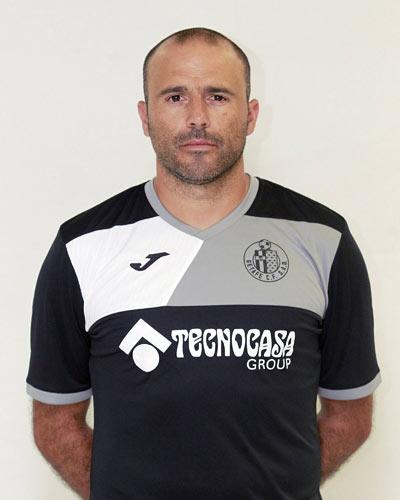 Javier Barbero es el entrenador de porteros del Getafe (Foto: Getafe CF).