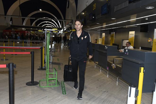 Julen Lopetegui, antes de viajar a Luxemburgo (Foto: Kiko Hurtado).