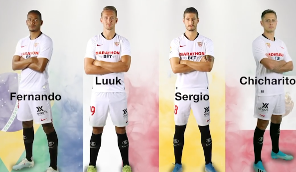 Los cuatro jugadores del Sevilla se someten a un estudio de ADN.