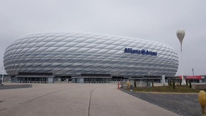 El estadio del Bayern de Munich.