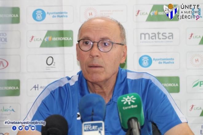 Antono Toledo, entrenador del Sporting.