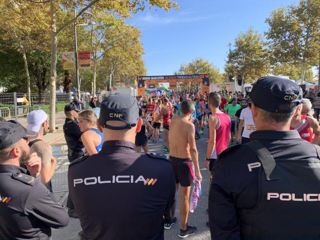 Medidas Anti tramposos en el medio Maratón Valencia