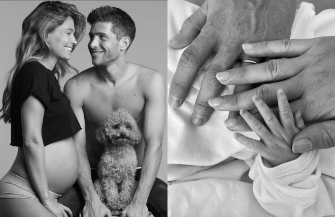 Sergi Roberto y Coral Simanovich anuncian el nacimiento de su primera hija (Fotos: @sergiroberto).