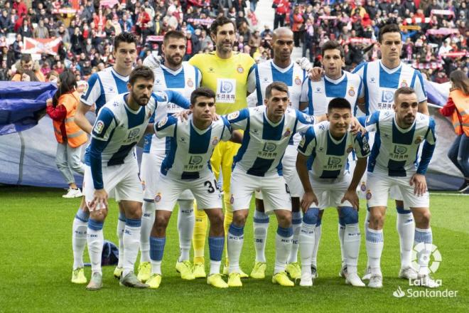 Alineación perica ante el Atlético de Madrid.