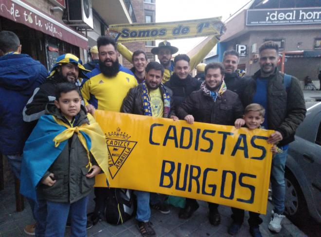 Cadistas llegados desde Burgos (Foto: Morcilla Amarilla)