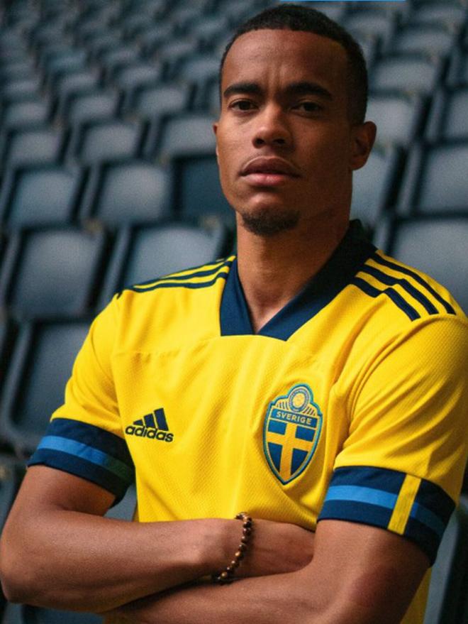 La nueva camiseta de Suecia para el campeonato europeo (Foto: Adidas).