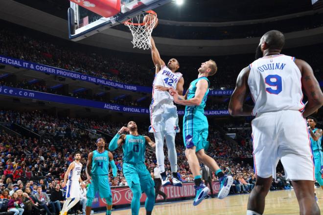 Los Sixers se impusieron a los Hornets en la NBA (Foto: @sixers).