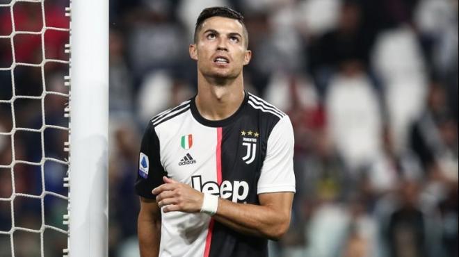 Cristiano Ronaldo, durante un partido con la Juventus de esta temporada.