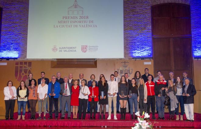 Ganadores de los Premios al Mérito Deportivo Ciudad de València 2018