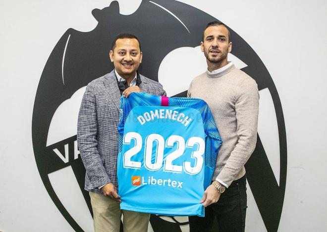 Renovación de Jaume Domènech hasta 2023 (Foto: Valencia CF).