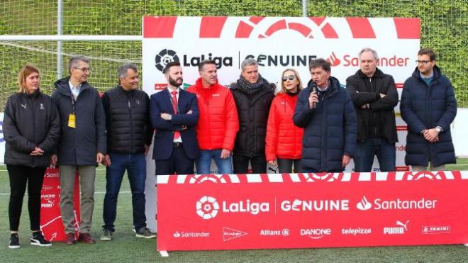 Presentación de LaLiga Genuine Santander.