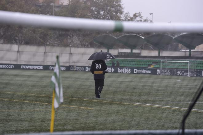 La Ciudad Deportiva del Betis se quedó sin derbi femenino (Foto: Kiko Hurtado).