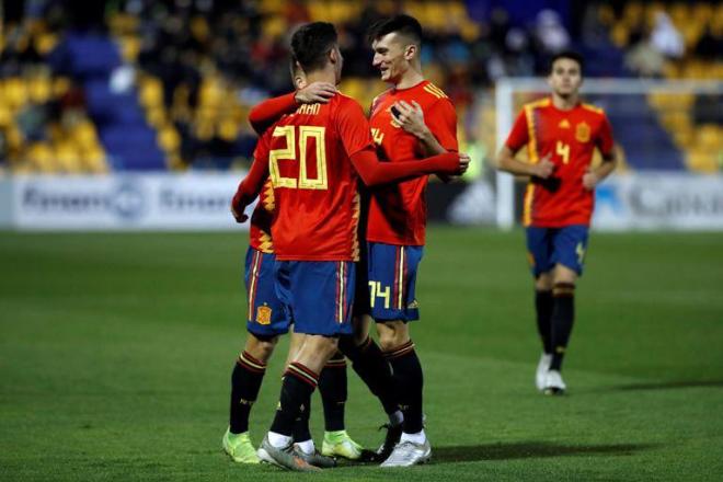 Pepelu con la selección española sub-21. (Foto: RFEF)