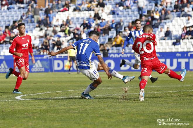 Quiles fue de los más destacados en el partido contra el Murcia. (Manu López / Albiazules.es).
