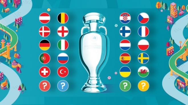 Selecciones clasificadas para la Eurocopa 2020.