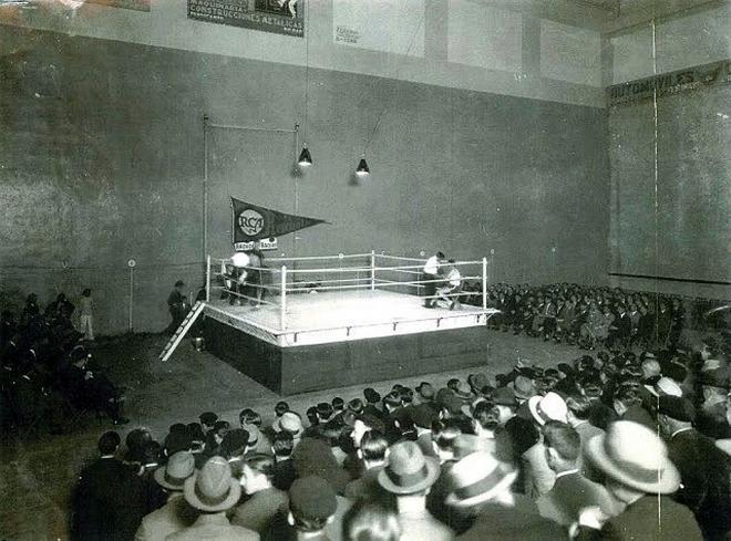 El boxeo, el Noble Arte, siempre ha tenido una gran acogida en el Club Deportivo de Bilbao.