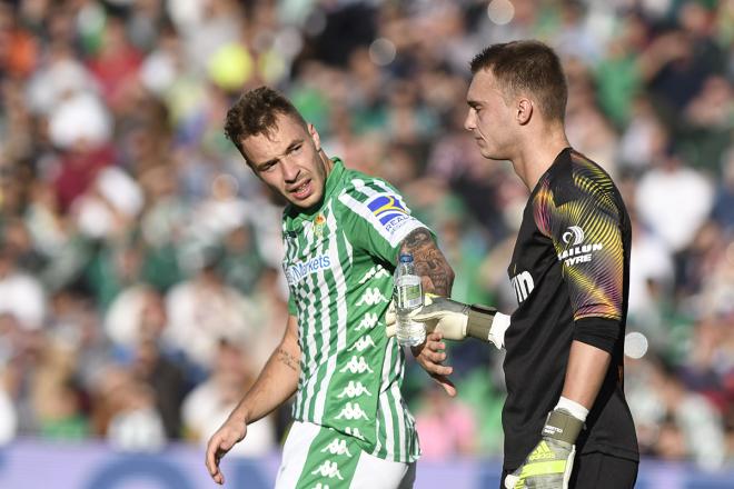 Loren Morón, durante su etapa en el Real Betis (Foto: Kiko Hurtado).