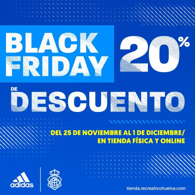 Descuentos en la tienda oficial del Recreativo. (@recreoficial)