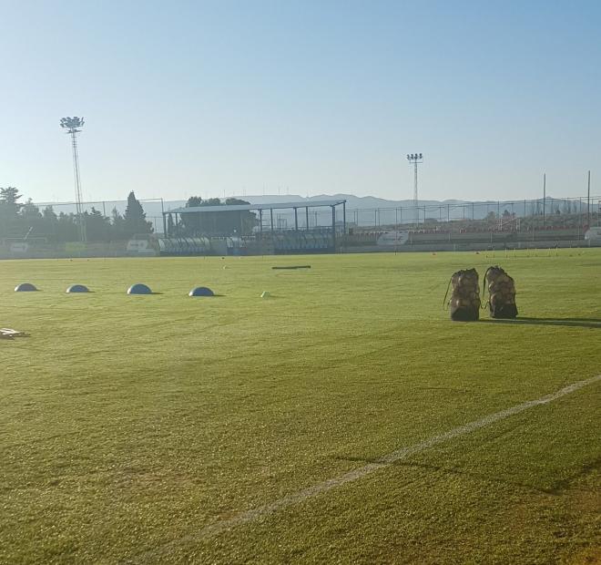 Imagen de la Ciudad Deportiva del Real Zaragoza.