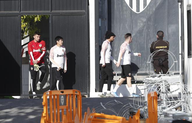 Entrenamiento del Valencia CF (Foto: David González)