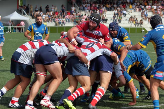 El Universitario Bilbao Rugby rompió su racha de seis victorias consecutivas en Honor B.