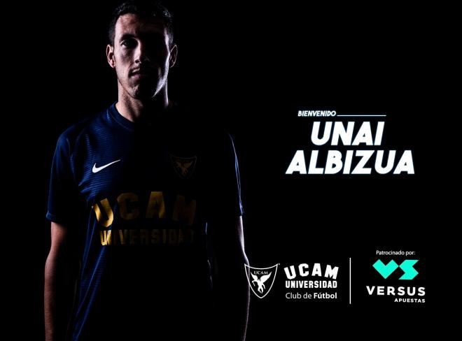 Unai Albizua ha firmado hasta final de temporada con el UCAM Murcia.