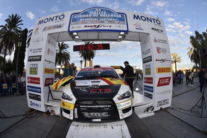 Los valencianos García Mateu y Alonso ganan el XX Rallye Ciudad de Valencia