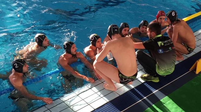 Una imagen del equipo malagueño durante un partido.