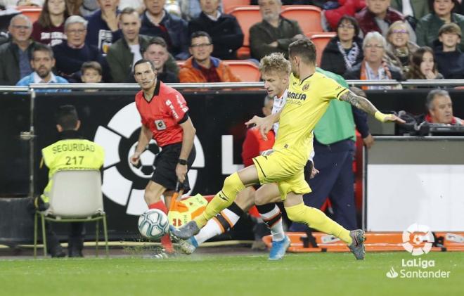 Acción del encuentro (Foto: LaLiga).