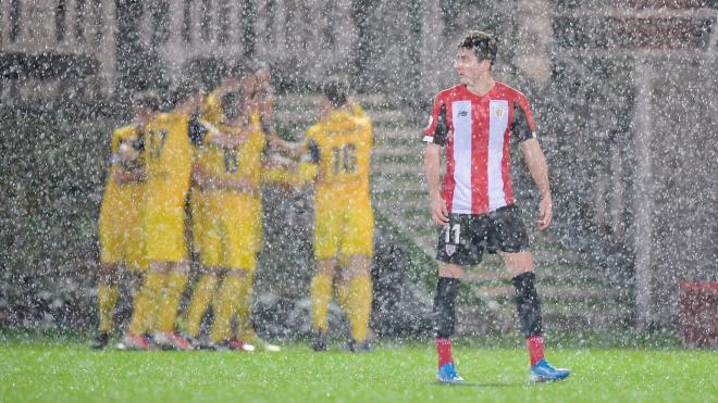 El Izarra remontó hasta ponerse 1-3 (Foto: Athletic Club).