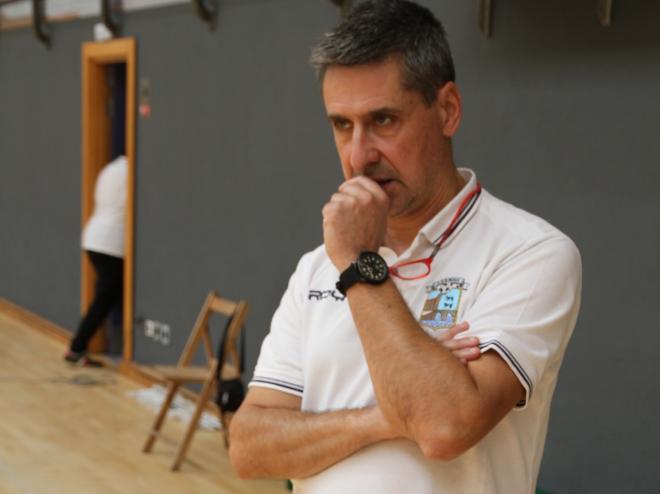 José Andrés Muñoz, técnico del Bilbao (Foto: Bilbo FS).