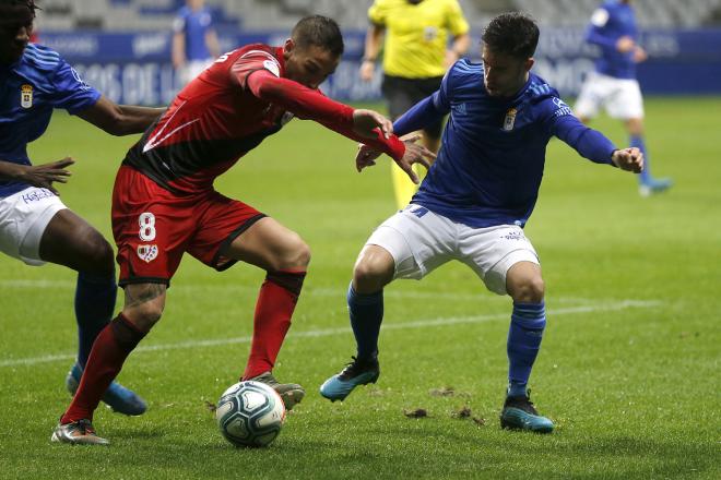 Real Oviedo VS Rayo Vallecano (Foto: Luis Manso).