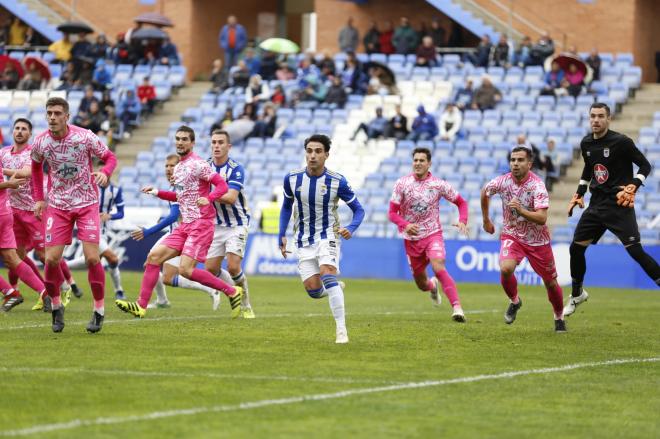 Lance del Recreativo-Badajoz. (Manu López)