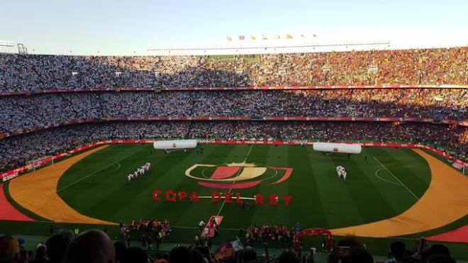 Imagen de la final de la Copa del Rey de 2019.