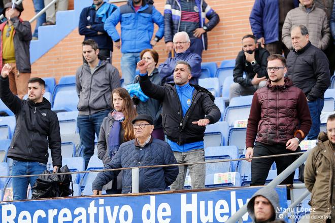 La afición despidió a los jugadores con una merecida pitada. (Manu López / Albiazules.es).