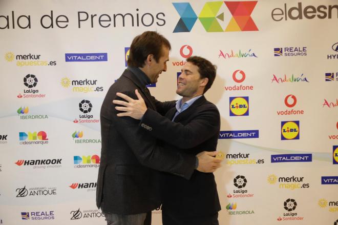 Lopetegui y Rubi, en los Premios DEX (Foto: Cristo García).