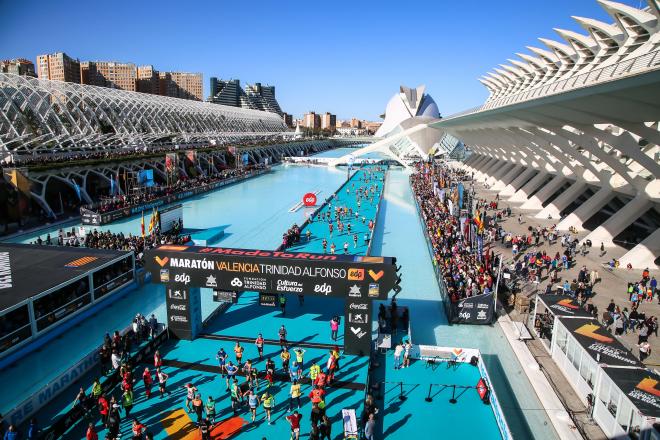 Arranca ya el Maratón Valencia 2020